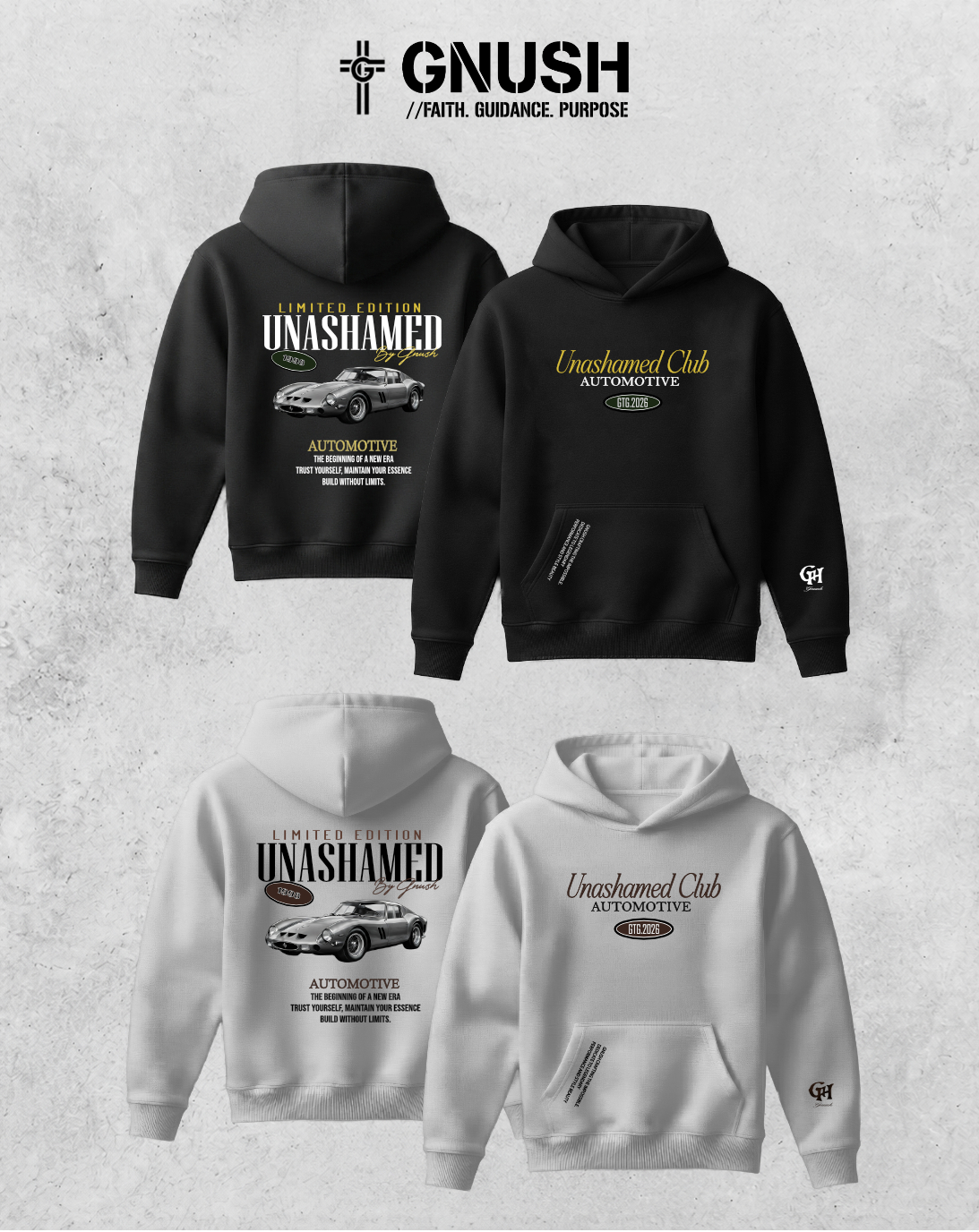 Unashamed Automotive Hoodie